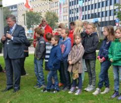 Herdenking Evacuatiemonument Arnhem