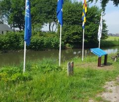 Onthulling paneel "Elst in de vuurlinie"