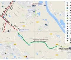 Onthulling Goudsbloem fietspad